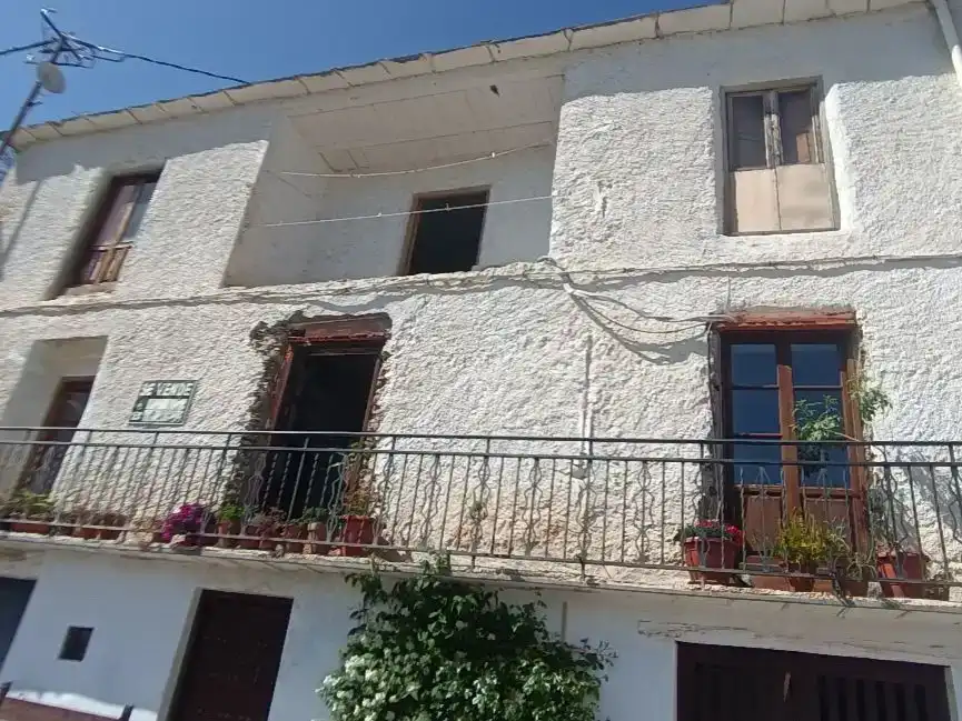 Vista exterior de Casa adosada en venda en La Taha amb Aire condicionat, Traster i Balcó