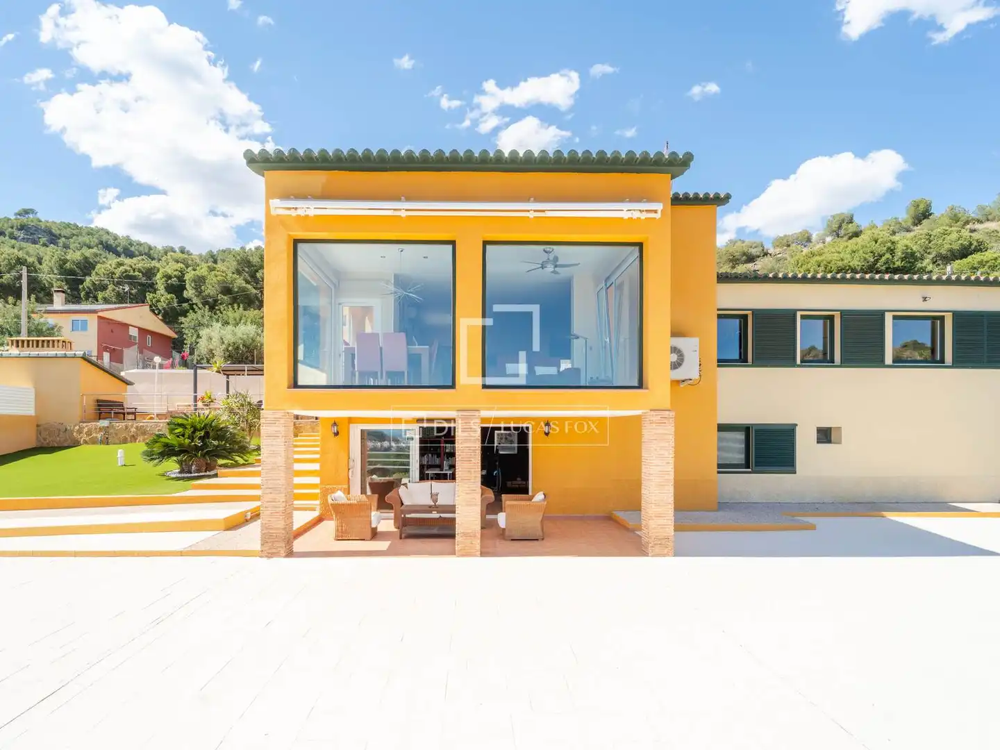 Exterior view of Houses for sale in Sagunto / Sagunt  with Air Conditioner, Heating and Private garden