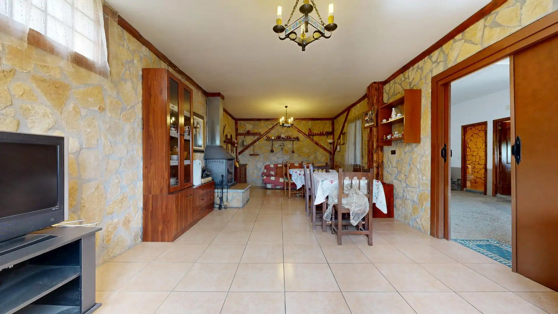 Küche von Haus oder Chalet zum Verkauf in Valle de Mena mit Heizung, Privatgarten und Terrasse