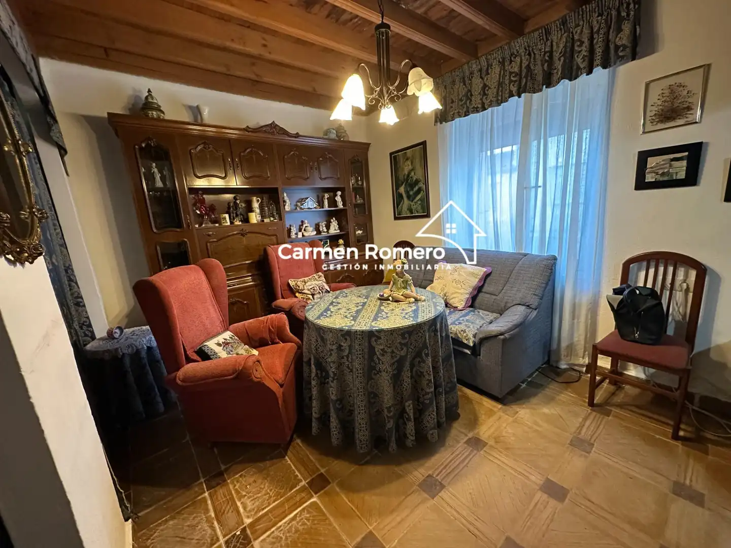 Sala de estar de Finca rústica en venta en Villoria con Trastero y Amueblado