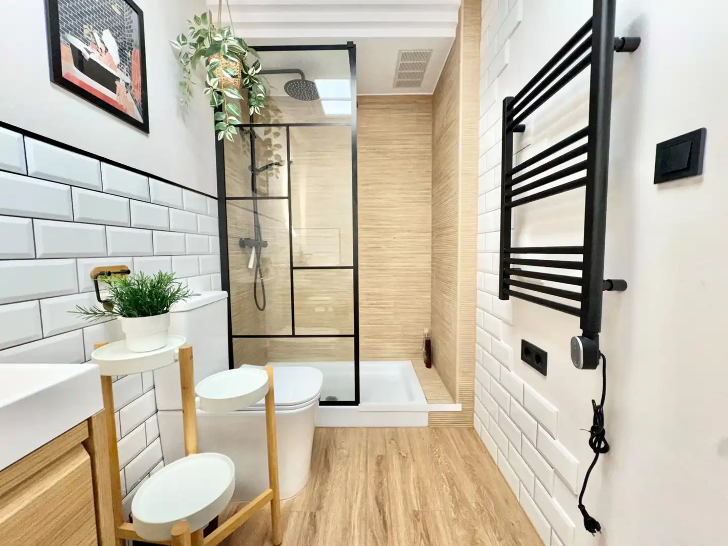 Baño de Piso de alquiler en Torrevieja con Aire acondicionado, Calefacción y Amueblado