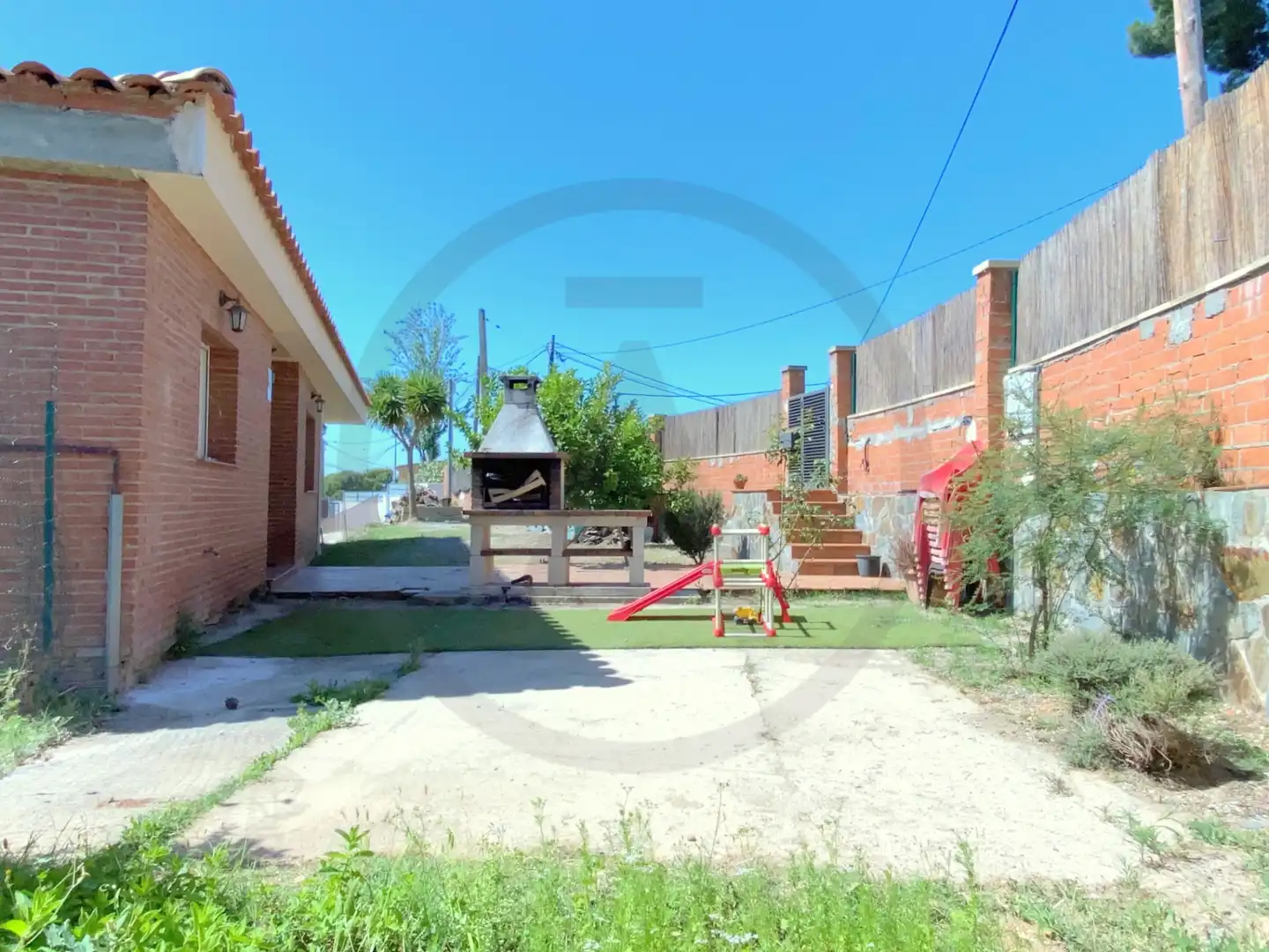 Garden of Houses for sale in Viladecavalls  with Air Conditioner, Heating and Private garden