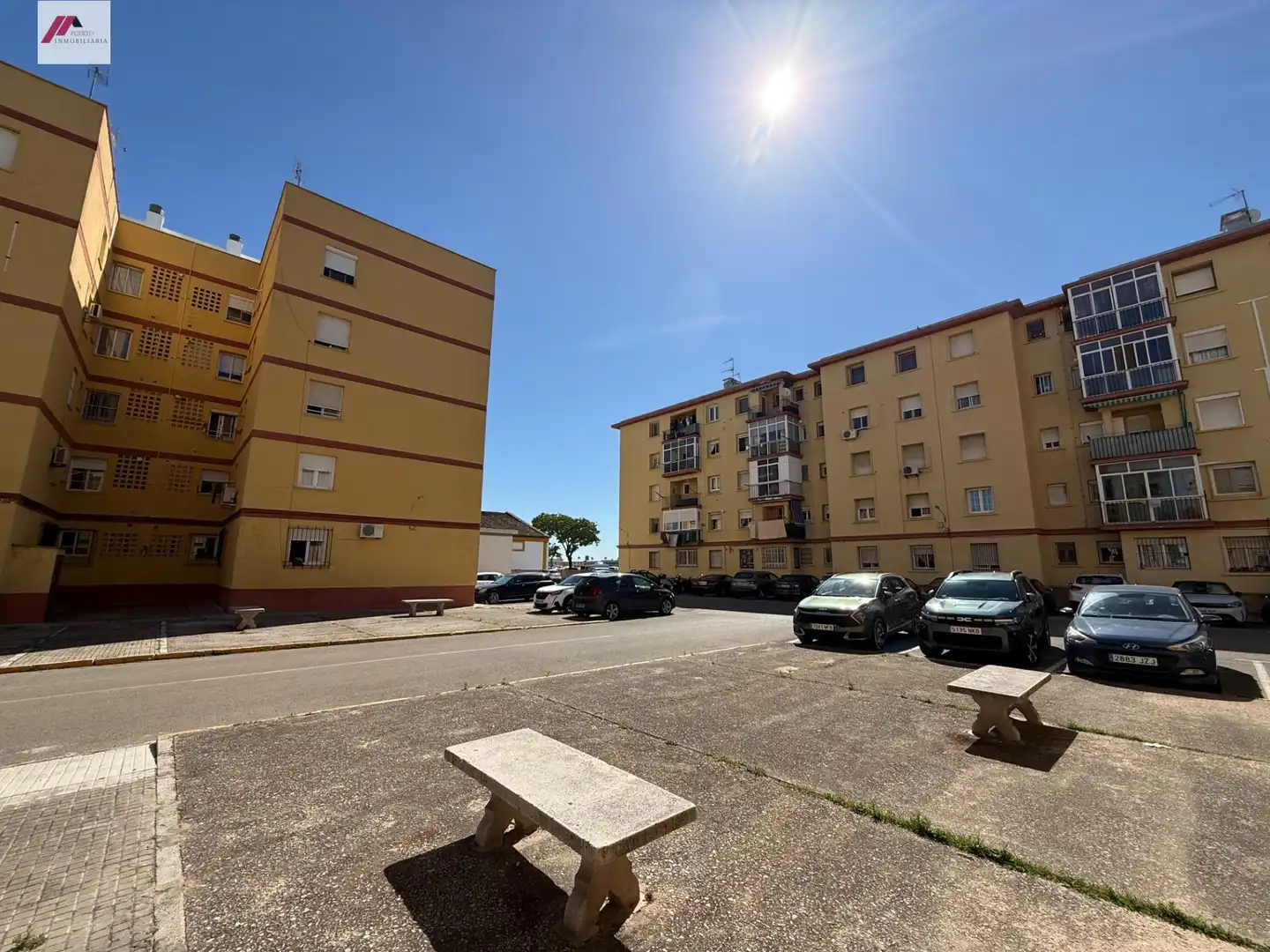 Vista exterior de Pis en venda en El Puerto de Santa María amb Aire condicionat, Terrassa i Moblat