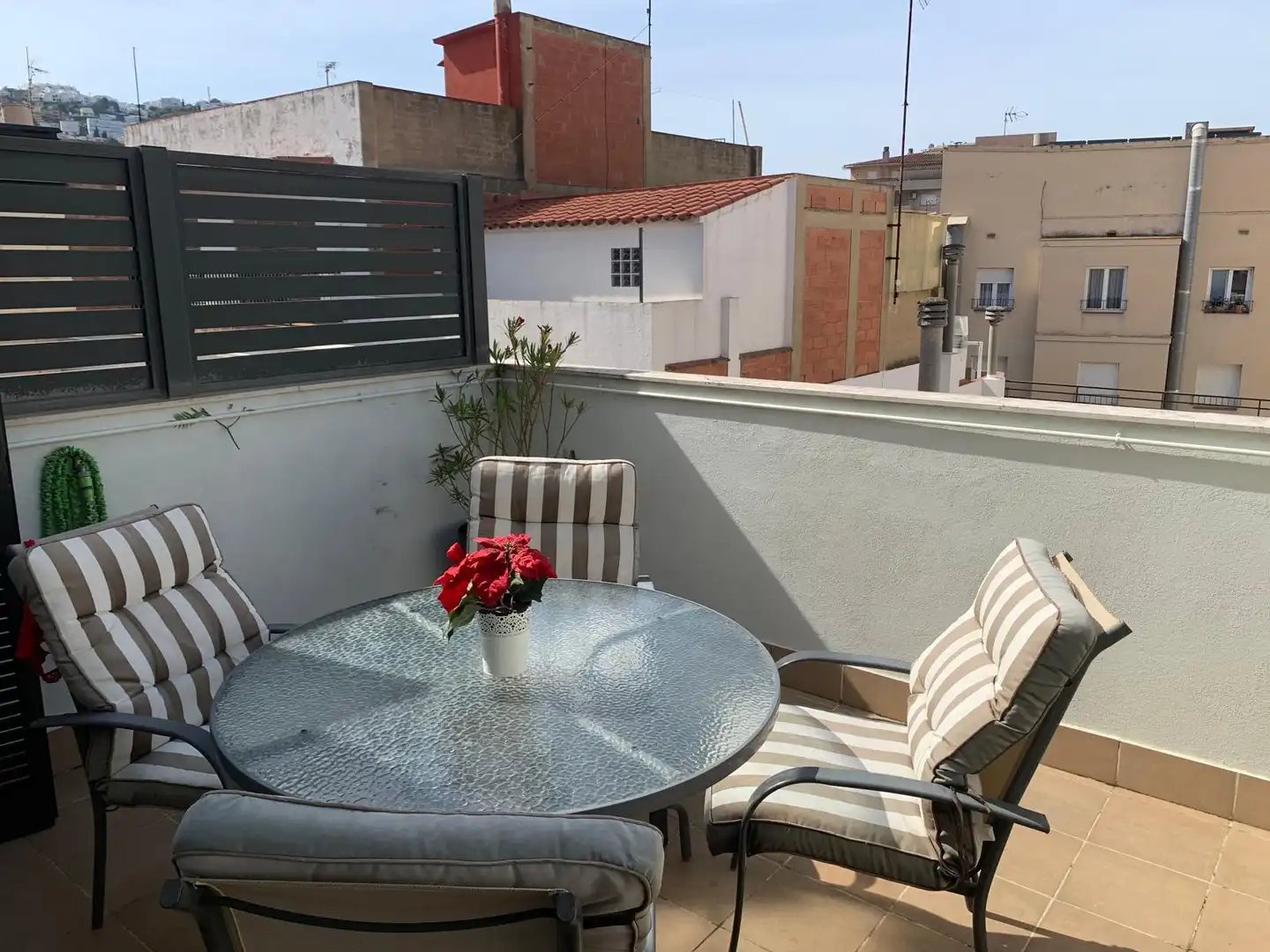 Terrace of Flat for sale in Roses  with Air Conditioner, Heating and Terrace