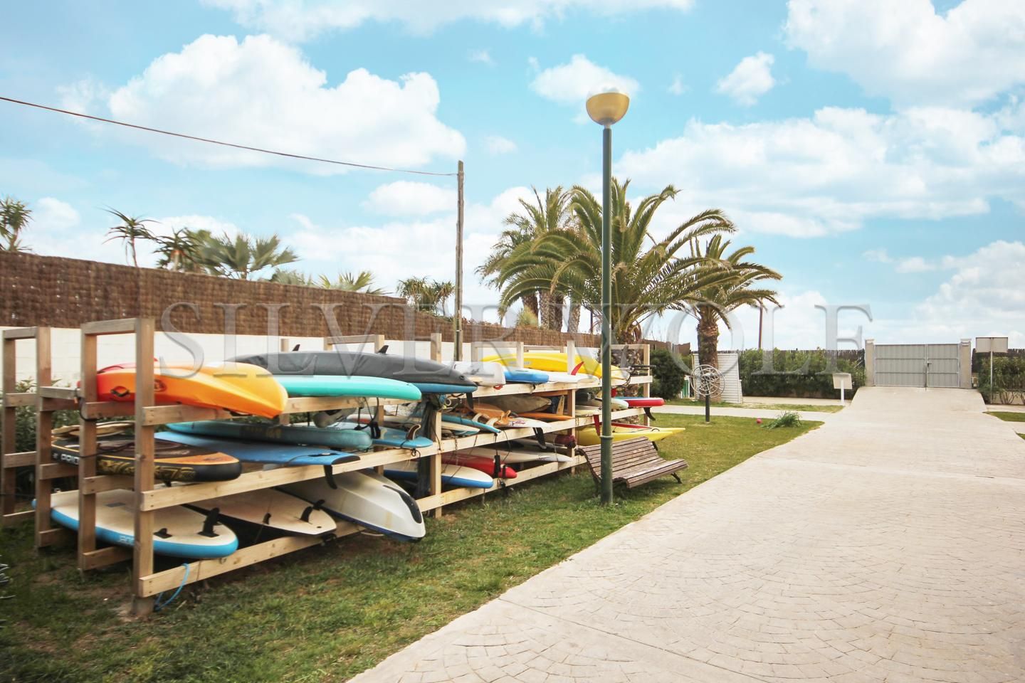 Exterior view of Flat for sale in Gavà  with Heating, Parquet flooring and Terrace