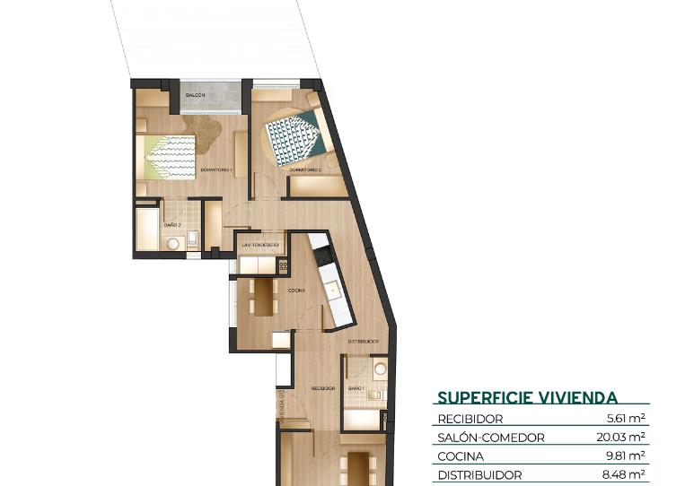 Foto 0 de Promoció EDIFICIO EN C/ROSALIA DE CASTRO 4 – CARRAL