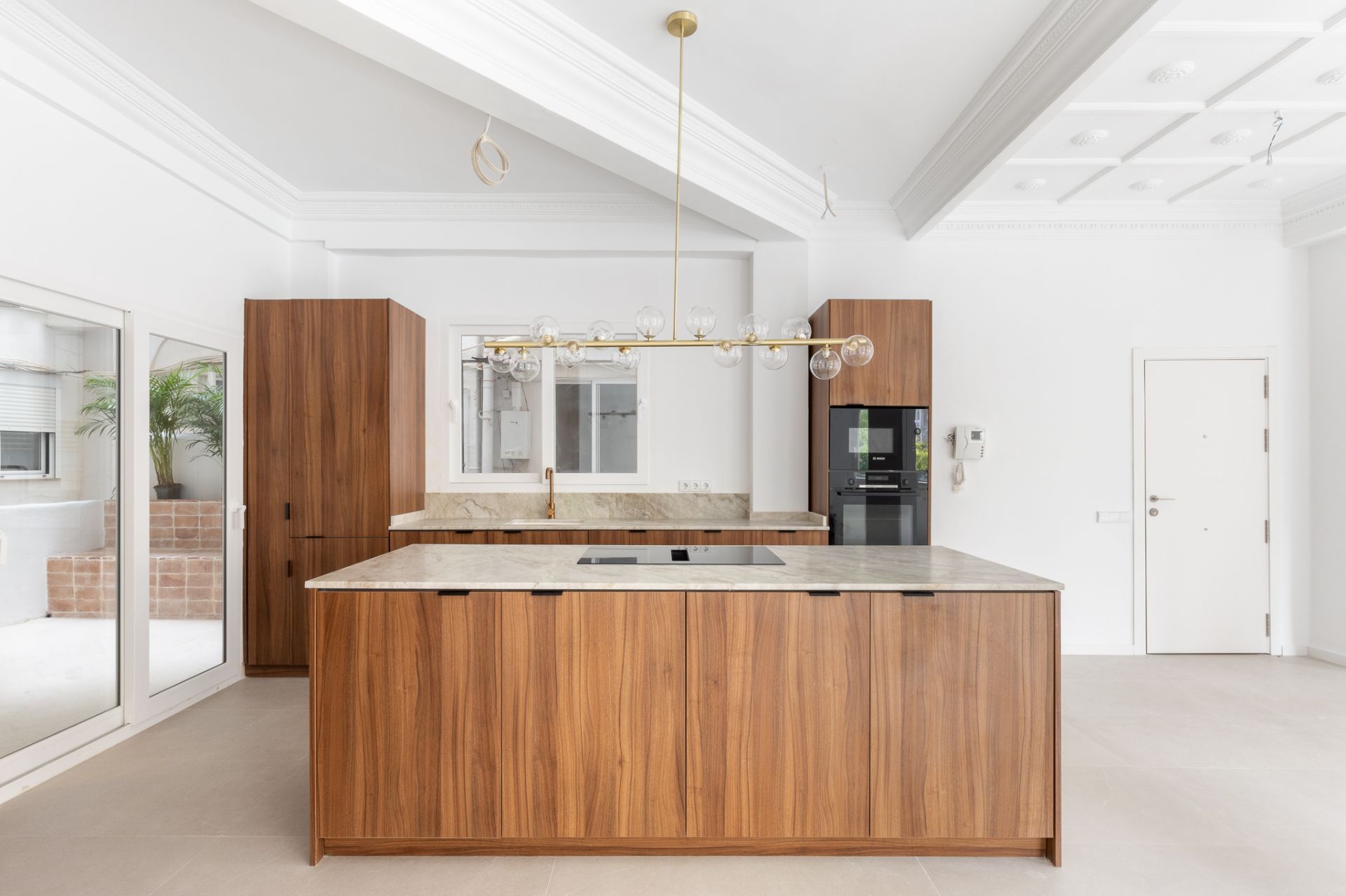 Kitchen of Flat for sale in  Valencia Capital  with Air Conditioner and Terrace