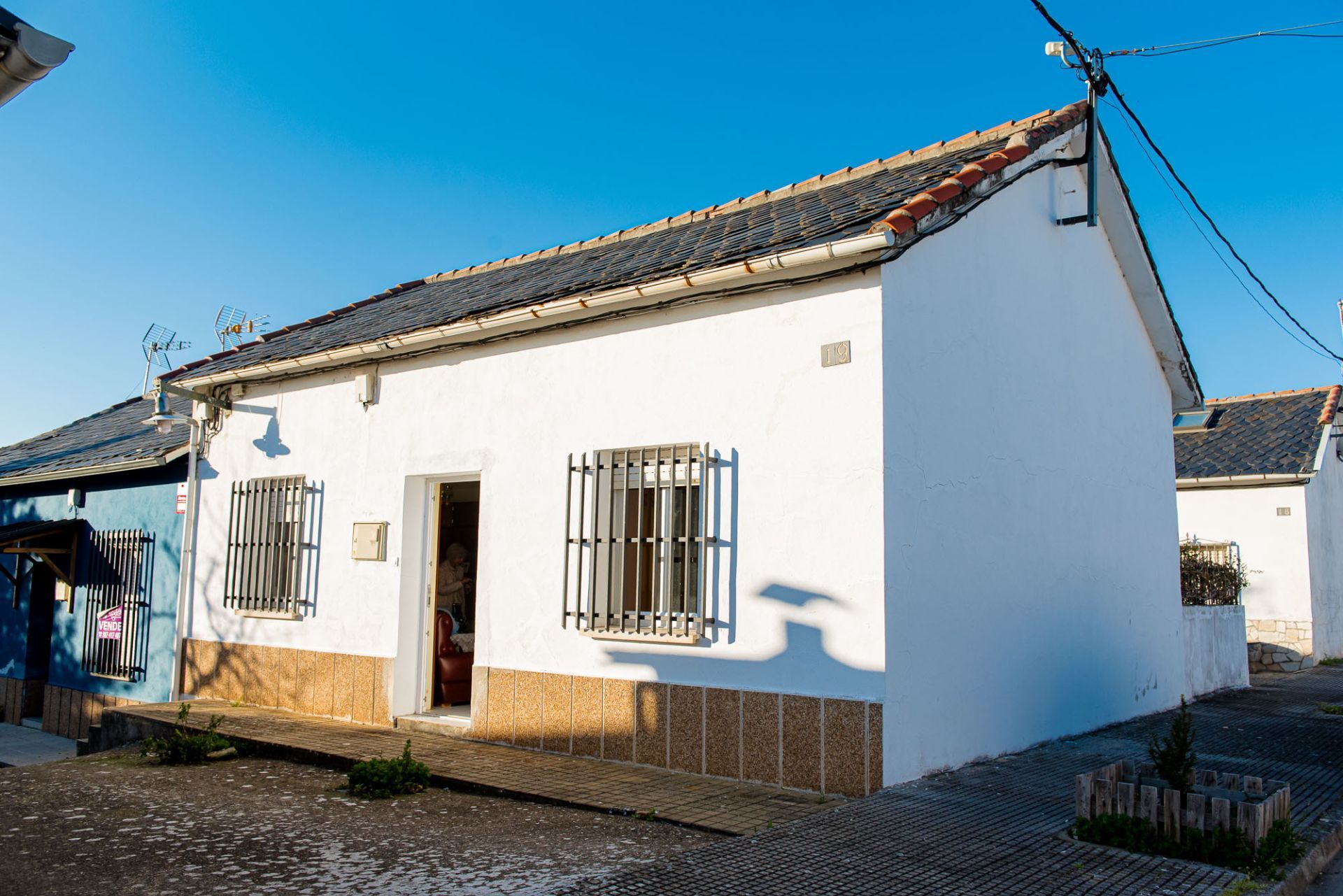 Exterior view of Houses for sale in Molinaseca  with Private garden and Furnished