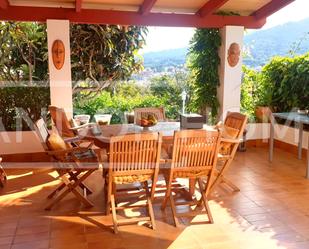 Terrace of Single-family semi-detached for sale in Vilassar de Dalt  with Air Conditioner, Private garden and Parquet flooring