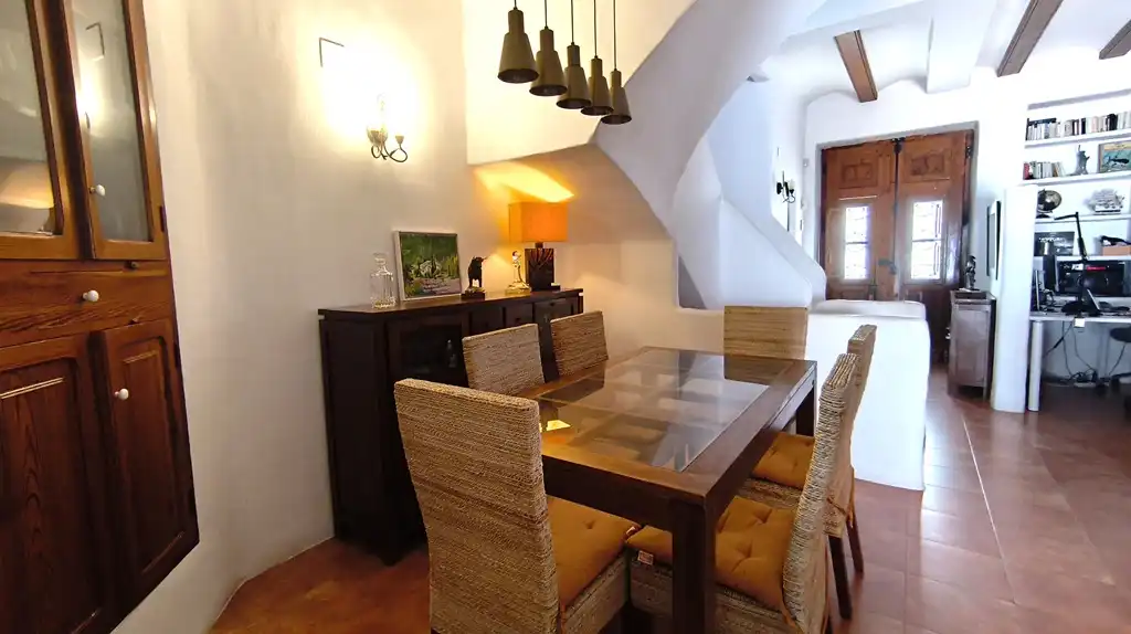 Comedor de Casa adosada en venta en Dénia con Aire acondicionado, Calefacción y Jardín privado