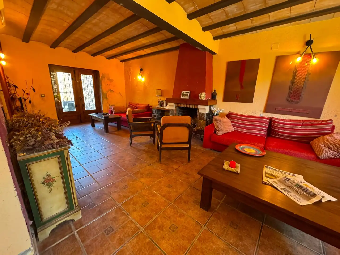 Sala d'estar de Edifici en venda en Benissanet
