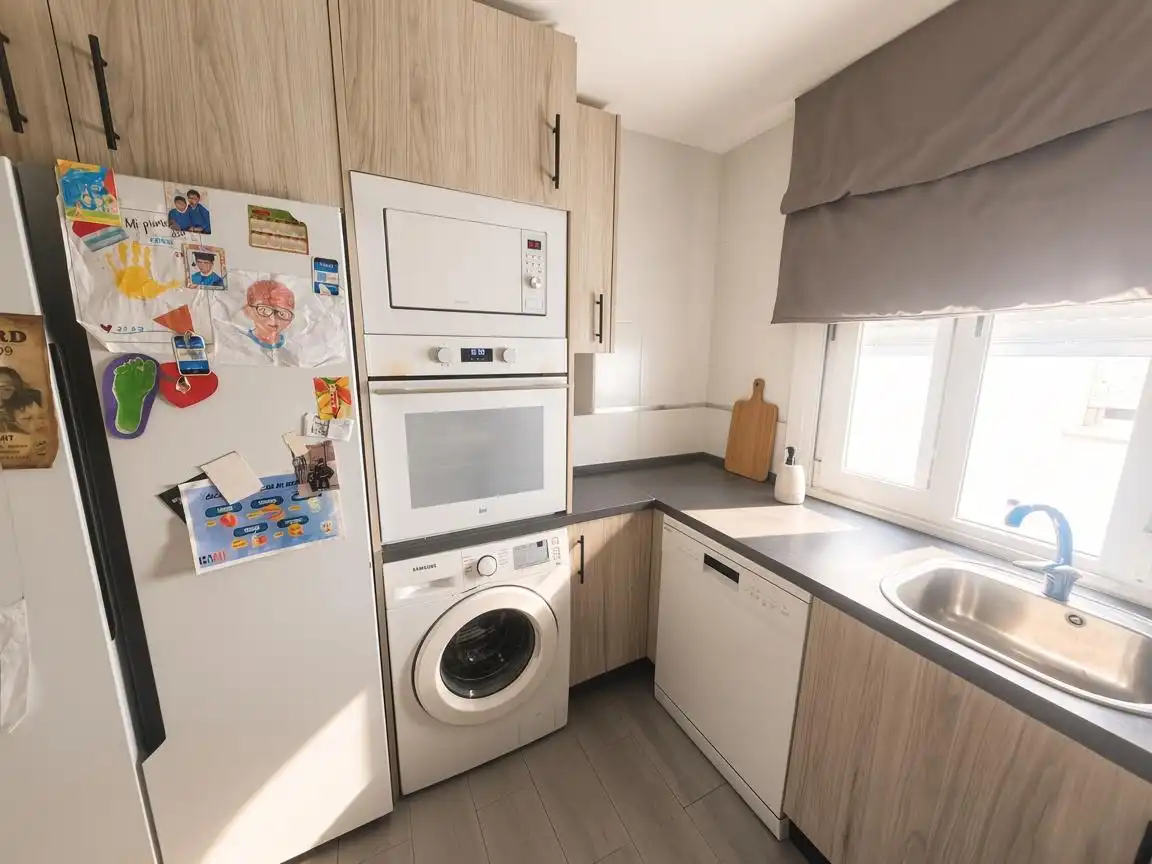 Kitchen of Flat for sale in Plasencia  with Air Conditioner and Terrace