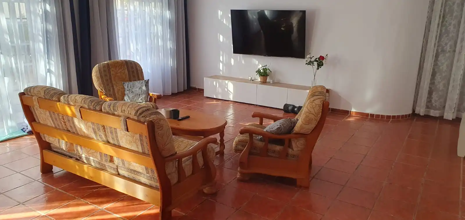 Sala de estar de Apartamento en venta en San Cristóbal de la Laguna con Terraza, Horno y Lavadora