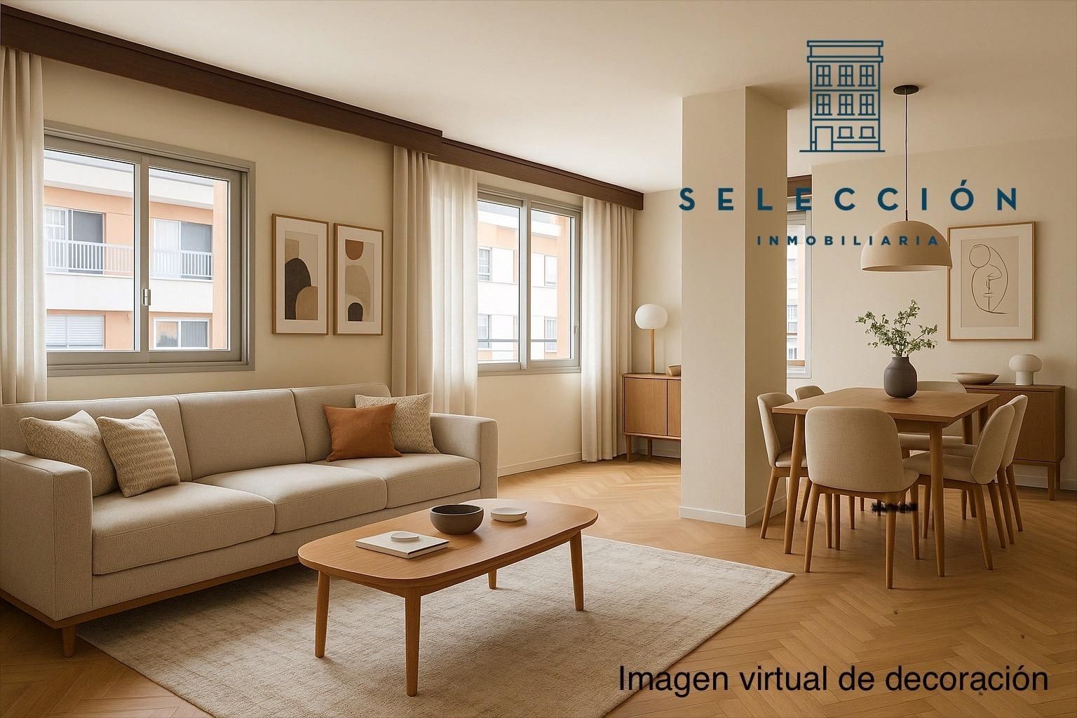Sala d'estar de Pis en venda en  Valencia Capital amb Calefacció i Terrassa