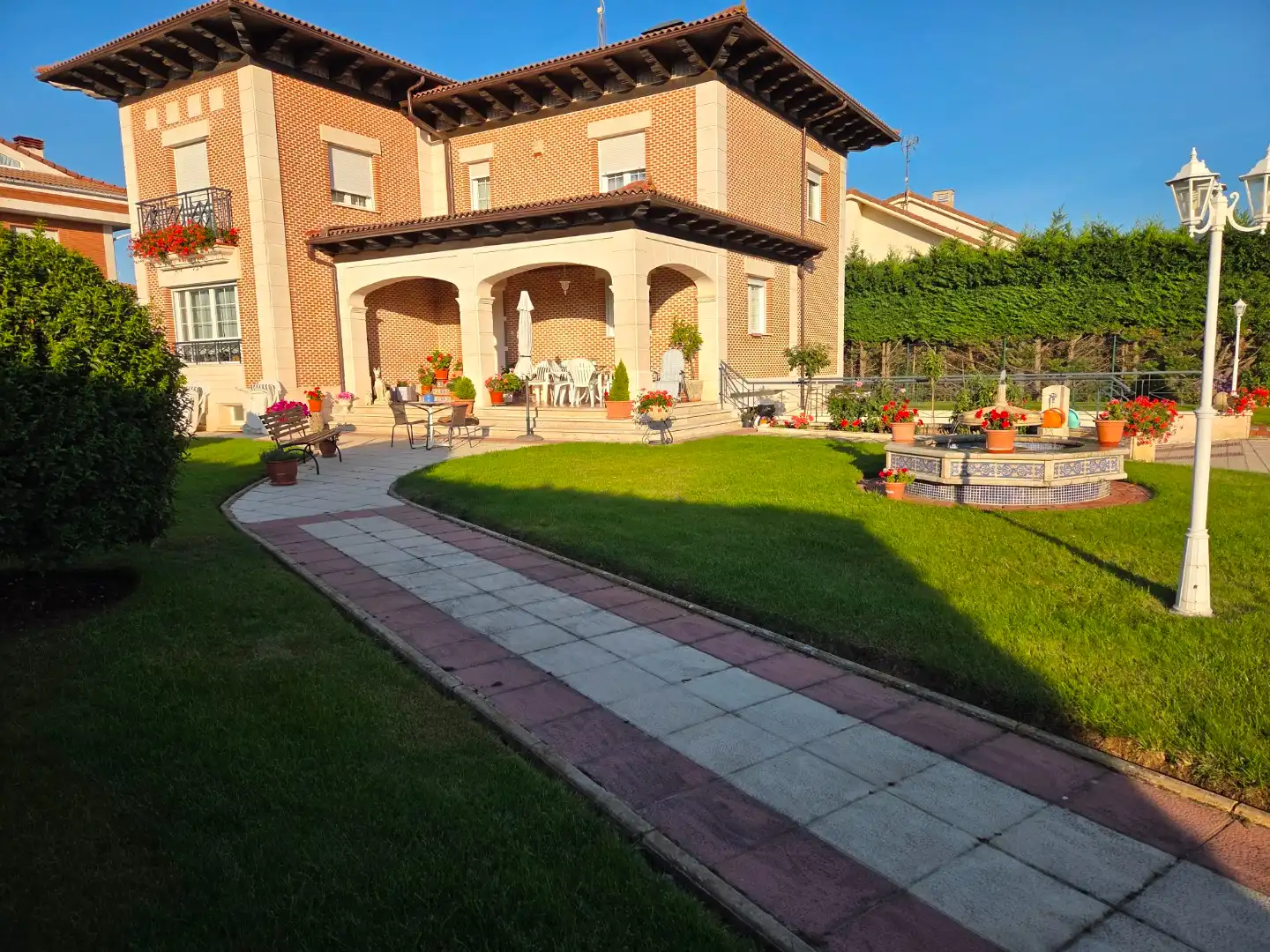 Garden of Houses for sale in Castrillo del Val  with Heating, Private garden and Parquet flooring