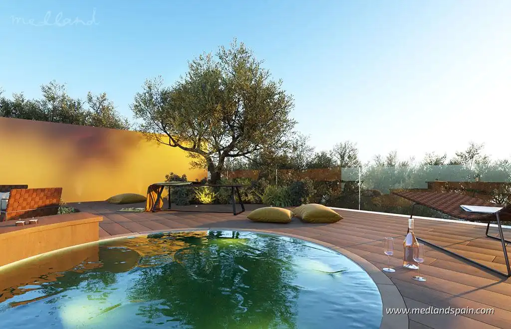 Appartement compact avec piscine à vendre à El Higuerón