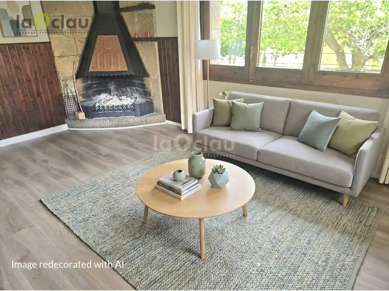 Sala d'estar de Casa o xalet en venda en L'Estany amb Calefacció i Terrassa