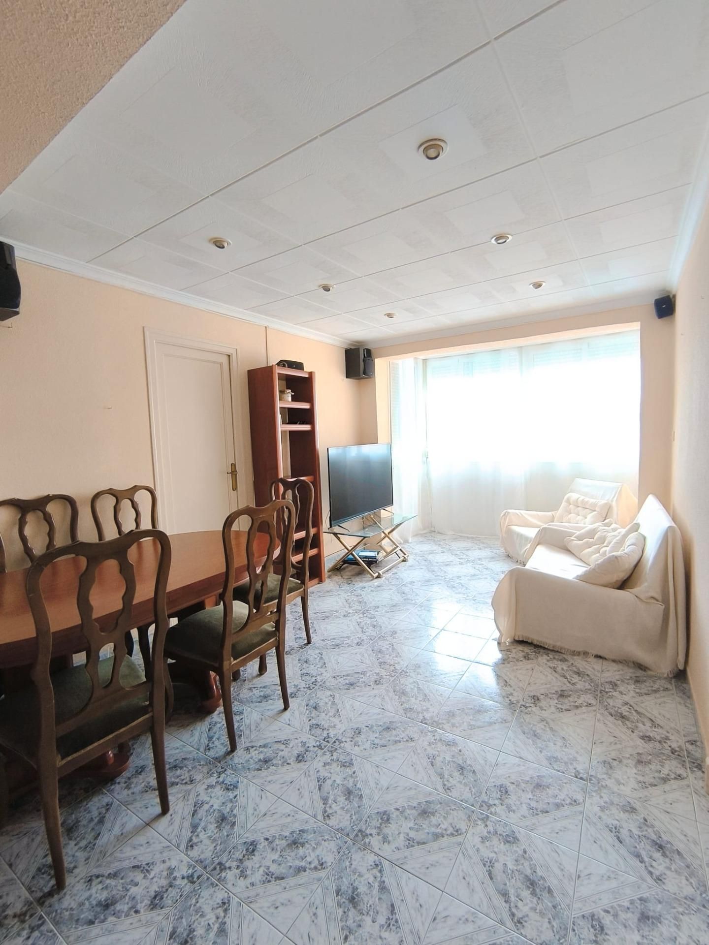 Living room of Flat for sale in Sueca  with Terrace and Balcony