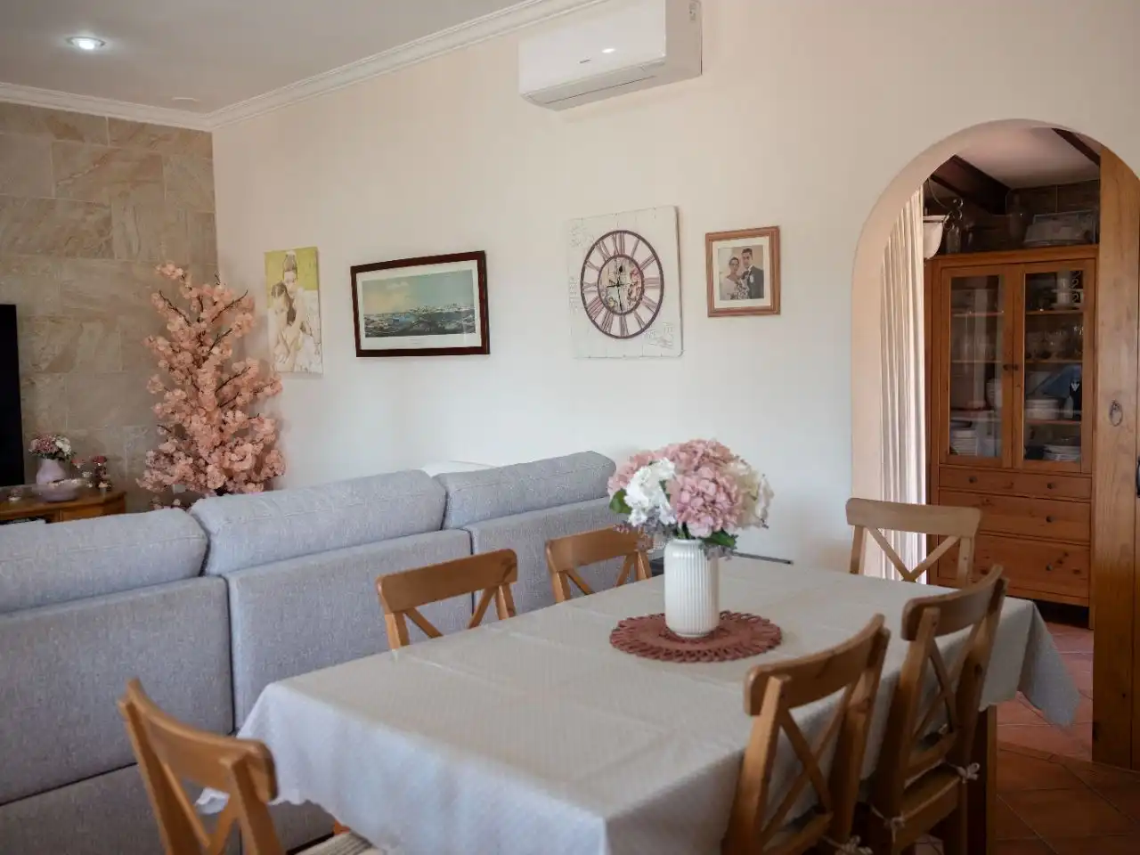 Comedor de Casa o chalet en venta en Sant Lluís con Aire acondicionado, Terraza y Piscina