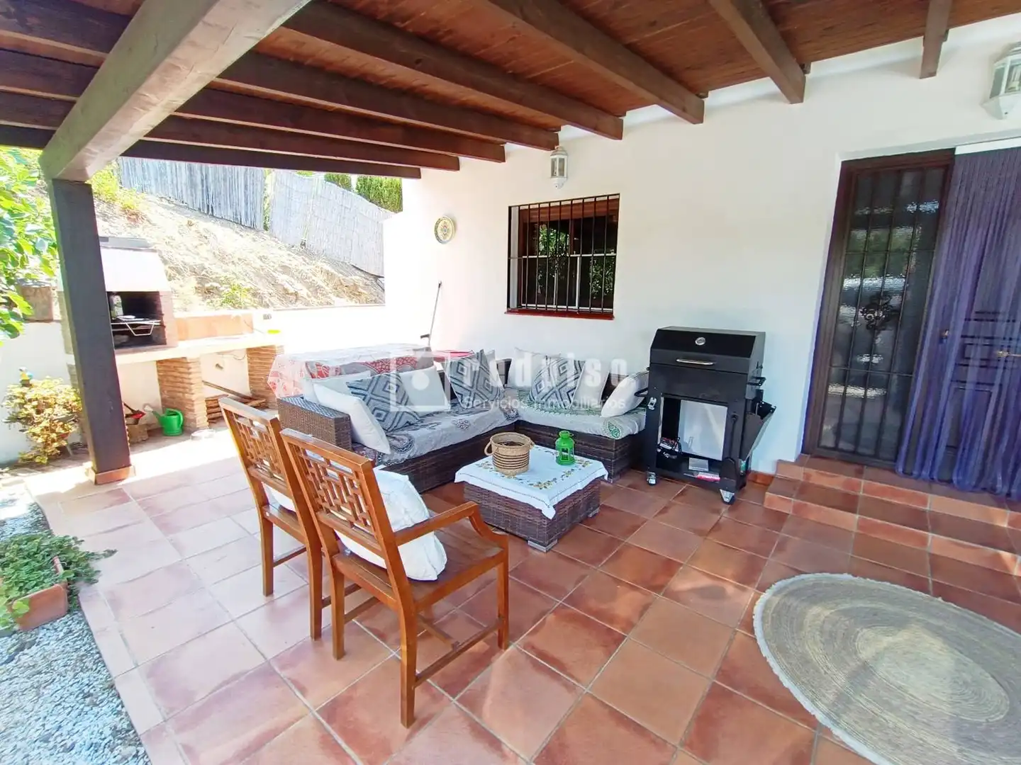 Terraza de Casa o chalet en venta en El Borge con Aire acondicionado, Calefacción y Trastero