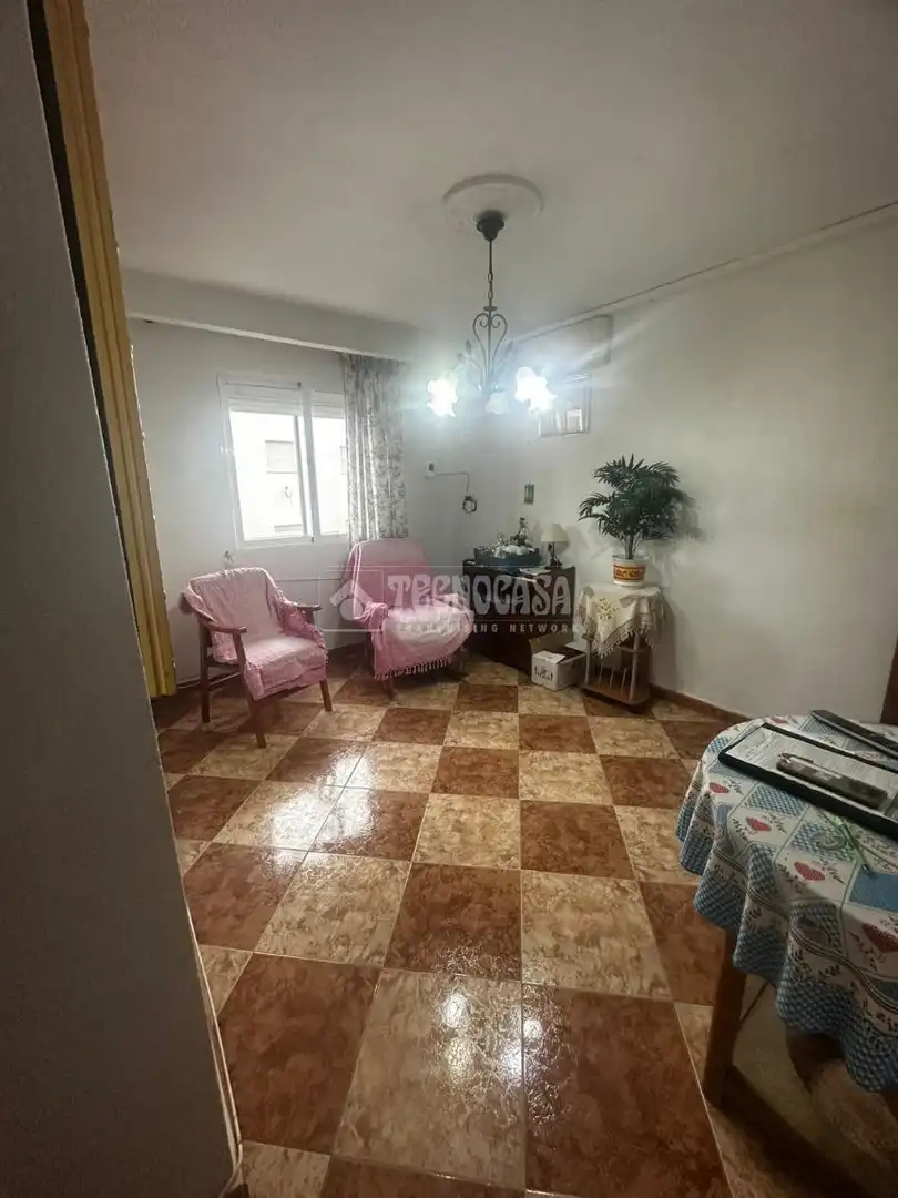 Sala de estar de Piso en venta en Málaga con Aire acondicionado y Terraza