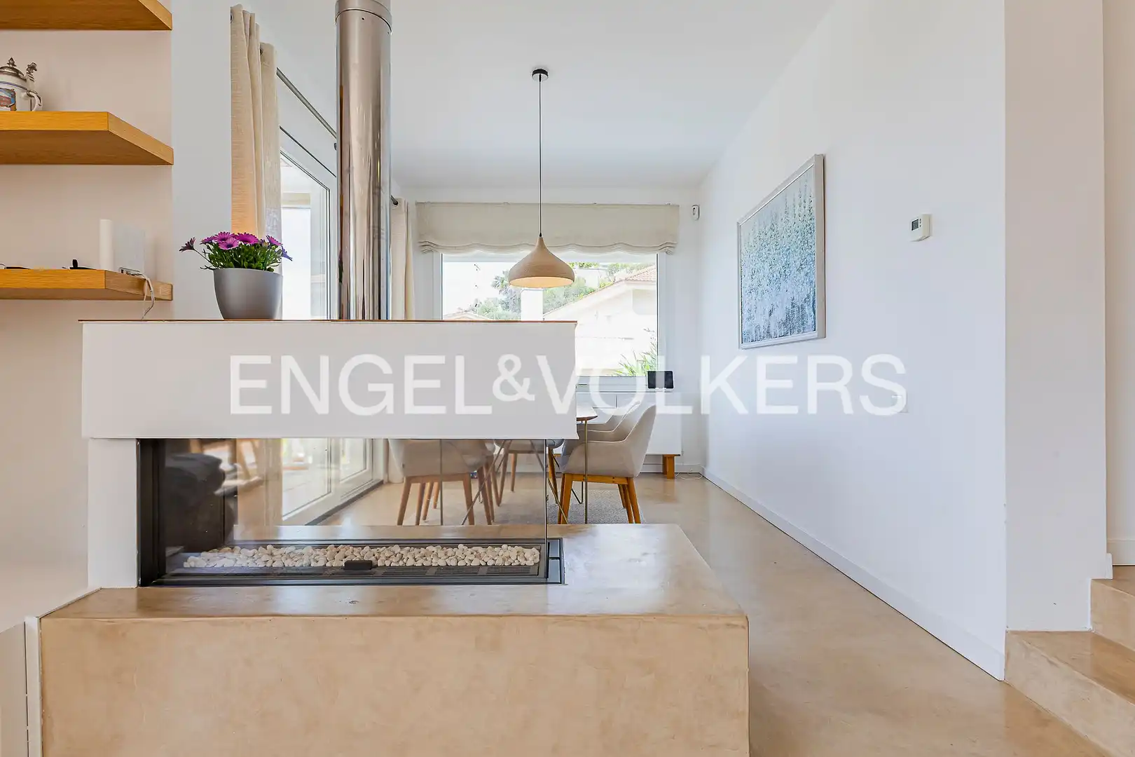 Comedor de Casa o chalet en venta en Sitges con Aire acondicionado, Calefacción y Jardín privado