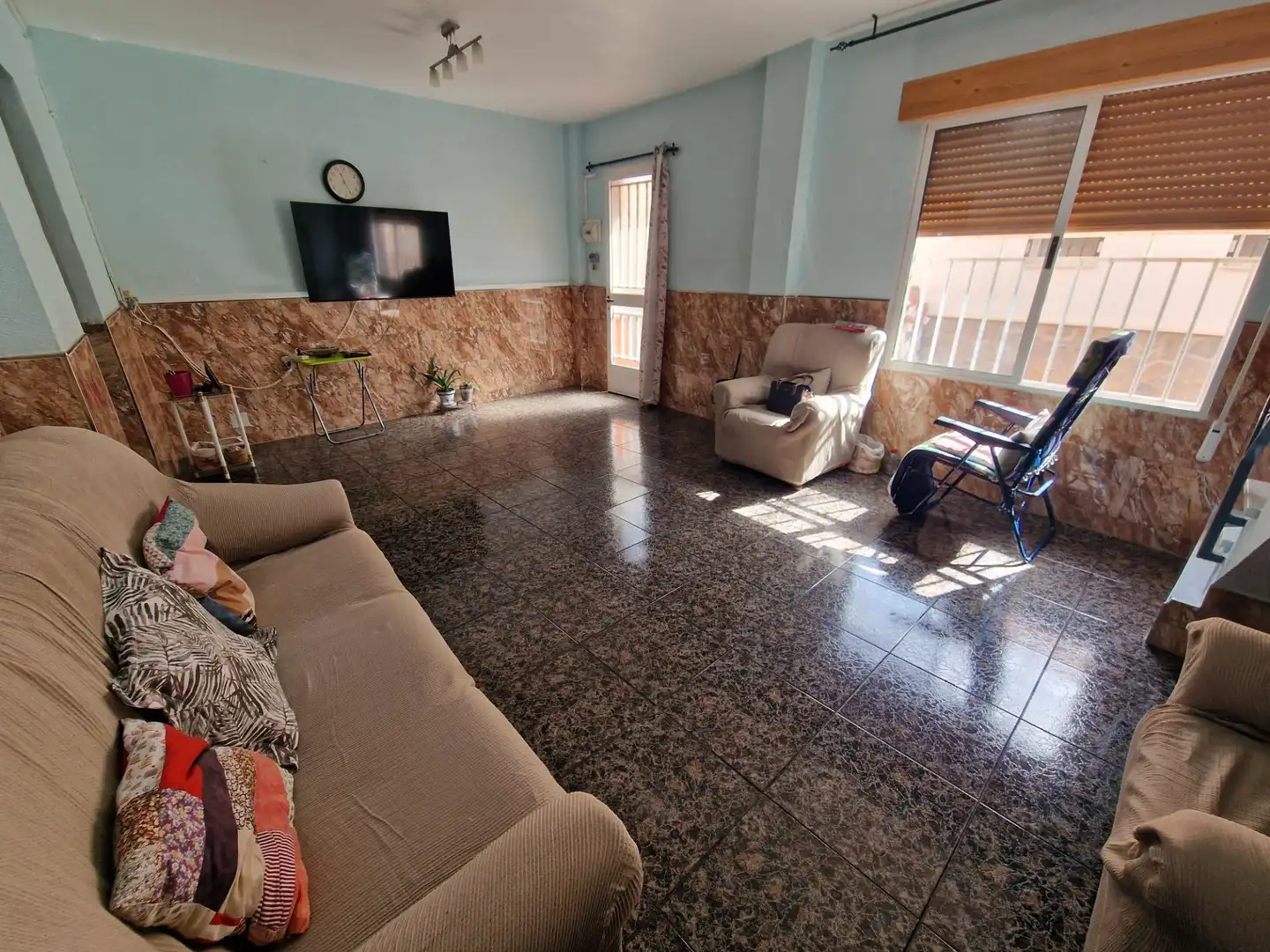 Sala de estar de Casa o chalet en venta en Águilas con Terraza