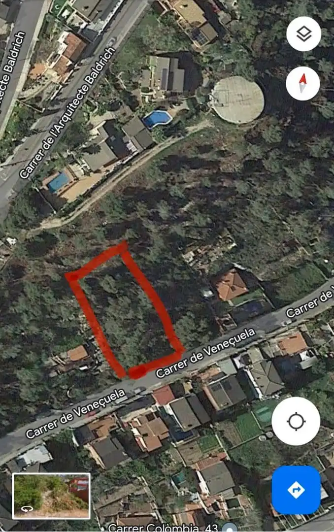 Terreny residencial en venda a Vallirana, imagen 12