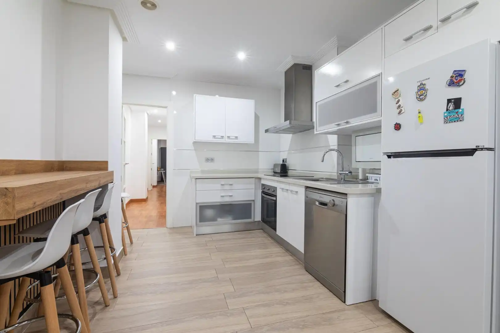 Kitchen of Flat for sale in Elche / Elx  with Air Conditioner and Furnished