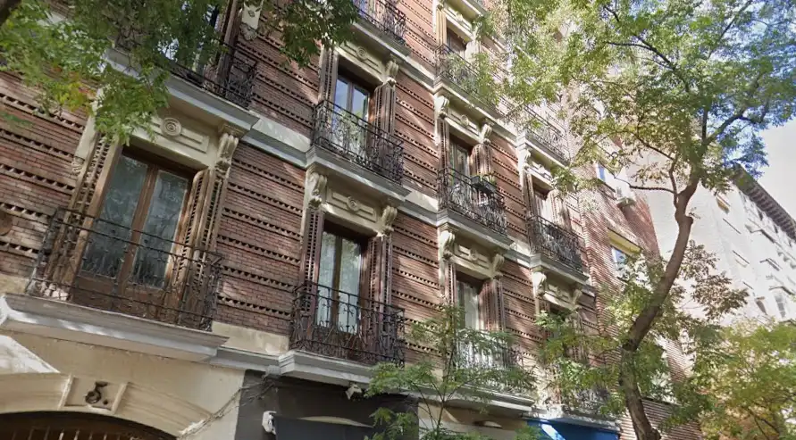 Vista exterior de Pis de lloguer en Madrid amb Aire condicionat, Calefacció i Moblat