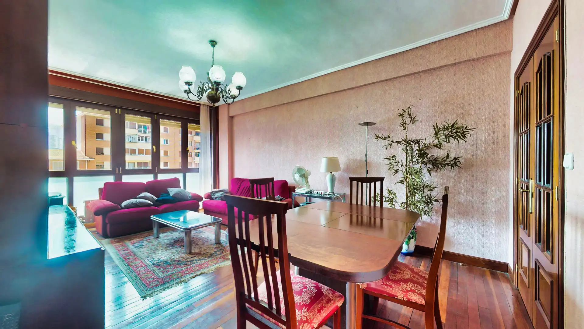 Sala de estar de Piso en venta en Bilbao  con Balcón