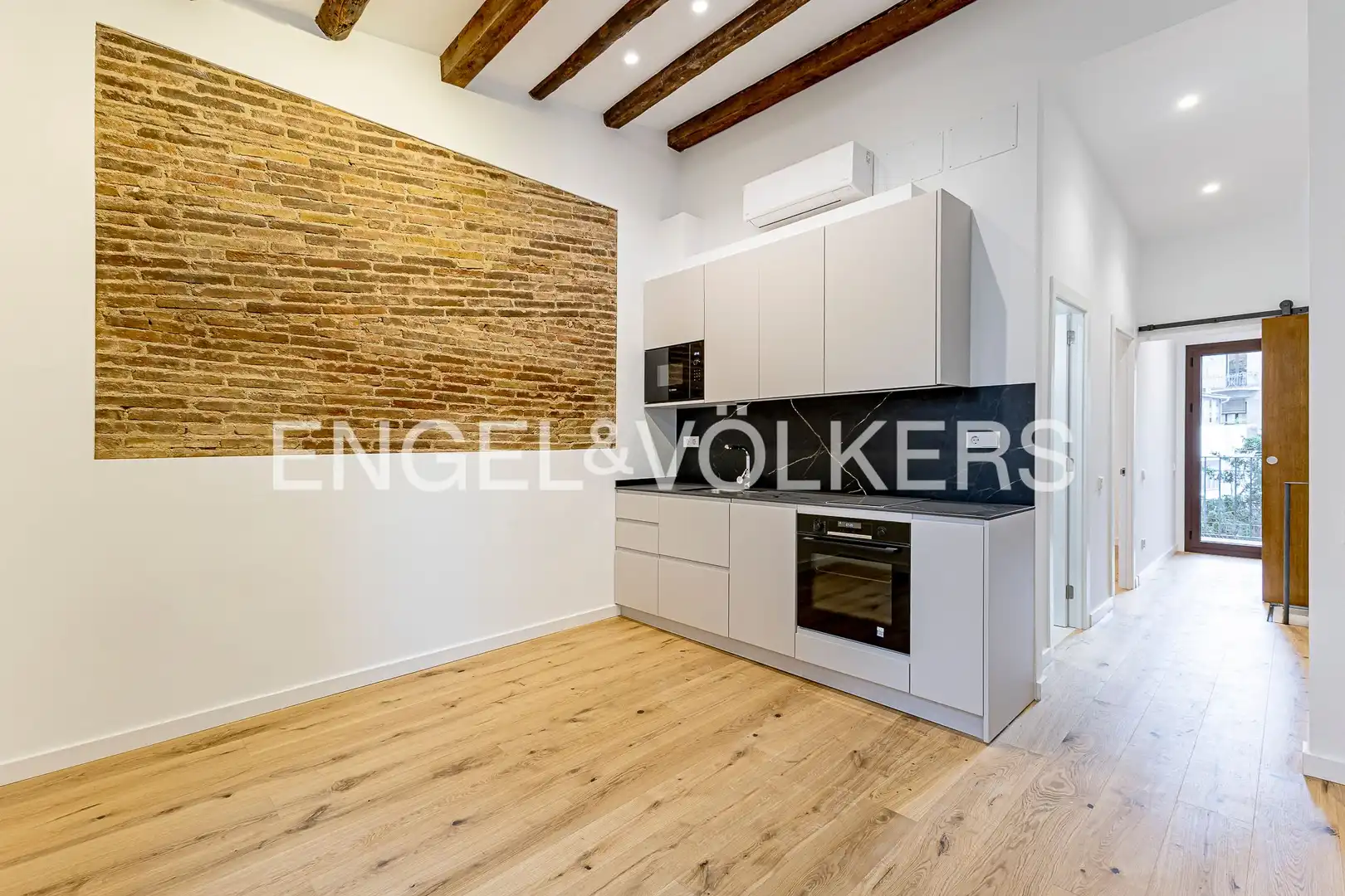 Kitchen of Flat for sale in Barcelona  with Heating and Balcony