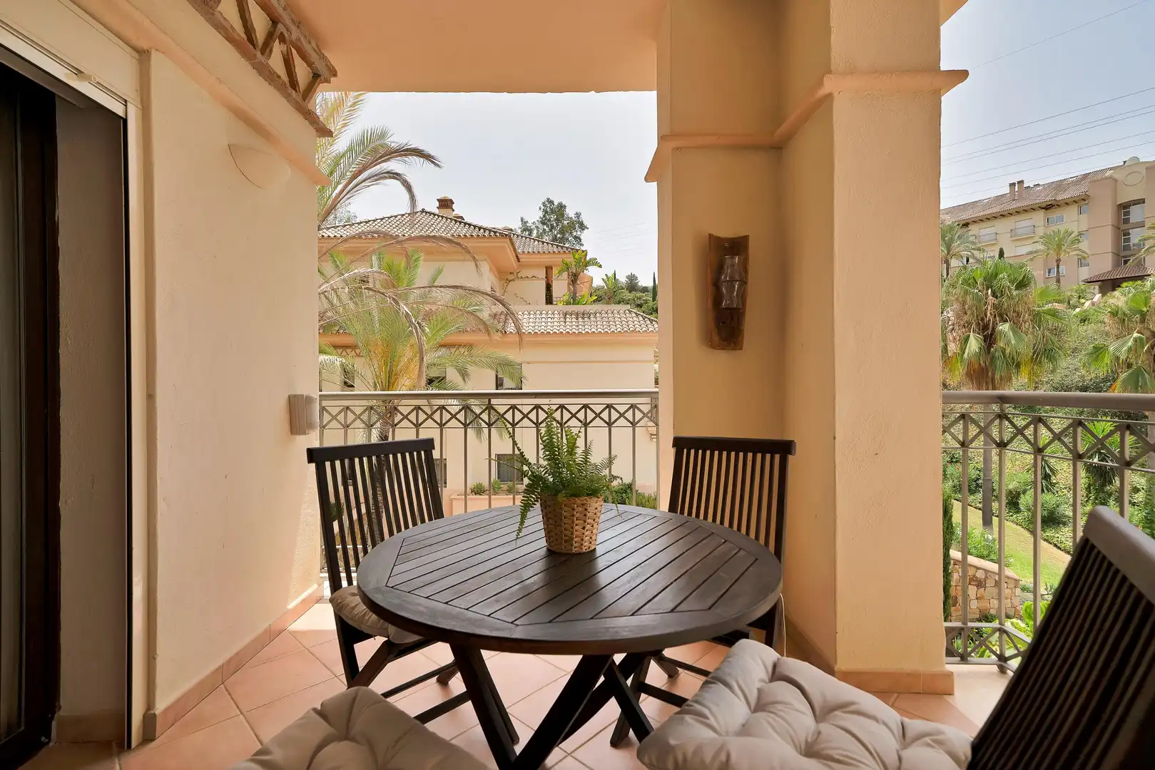 Terrace of Apartments for rent in Marbella  with Air Conditioner, Heating and Private garden