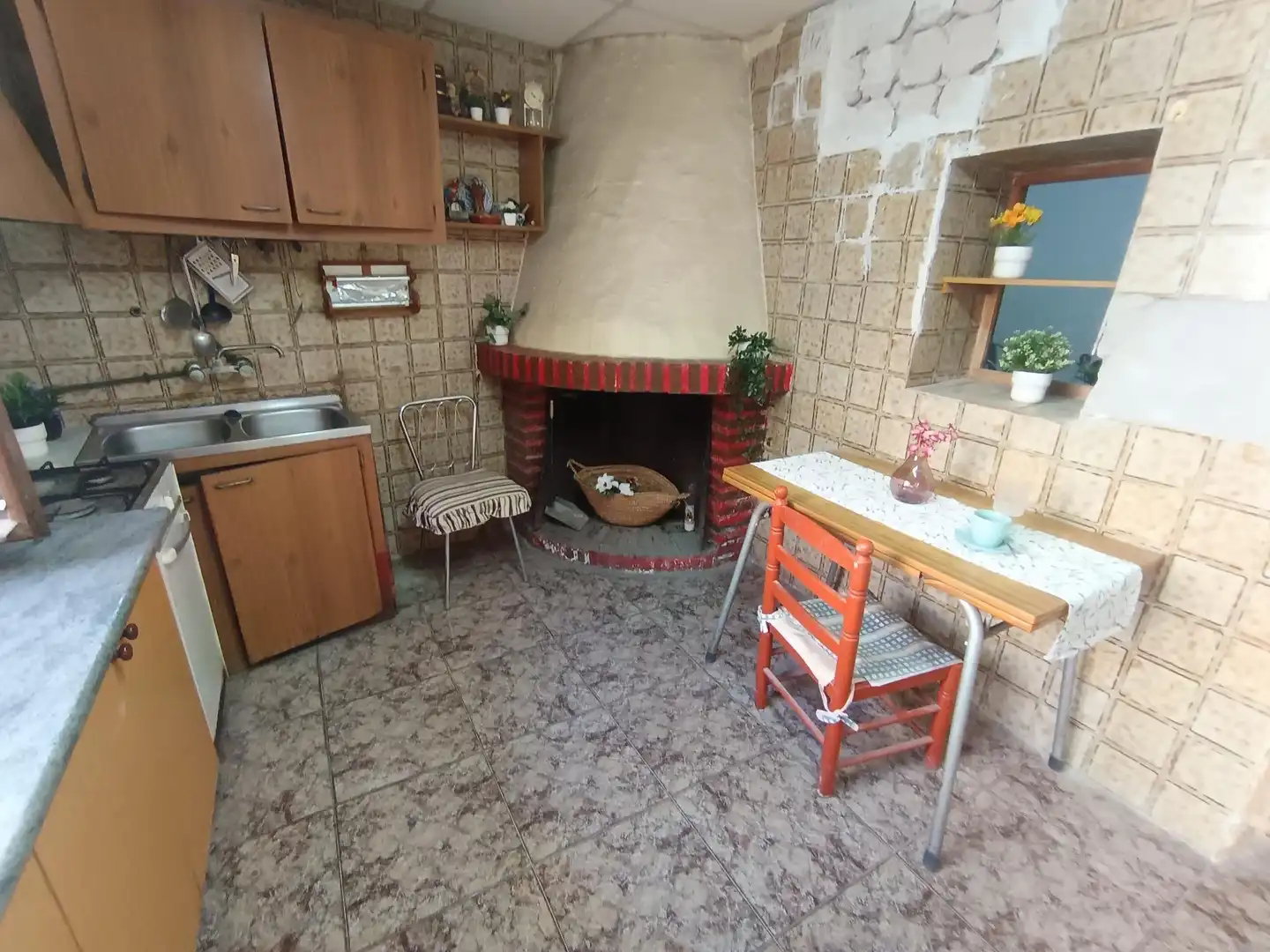 Cuina de Casa adosada en venda en Fortuna amb Terrassa