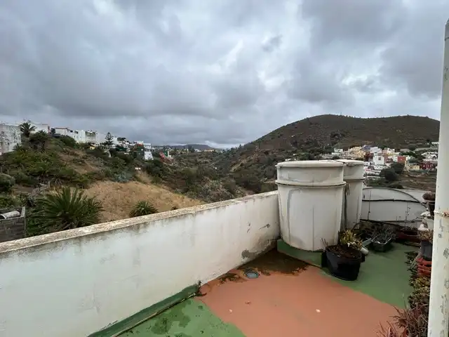 Vista exterior de Casa adosada en venta en Las Palmas de Gran Canaria con Jardín privado, Terraza y Trastero