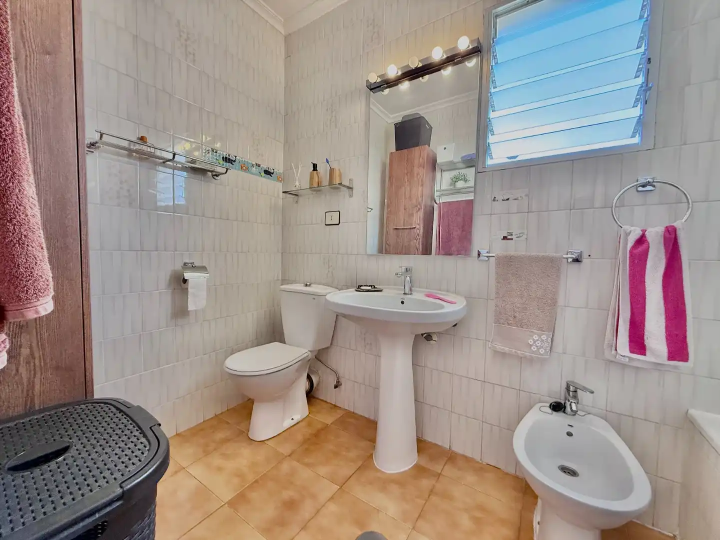 Bany de Casa o xalet en venda en San Pedro del Pinatar amb Aire condicionat, Jardí privat i Terrassa