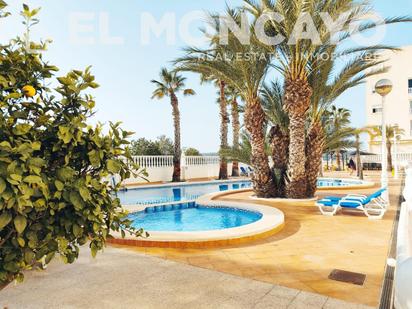 Swimming pool of Duplex for sale in Guardamar del Segura  with Heating, Terrace and Alarm