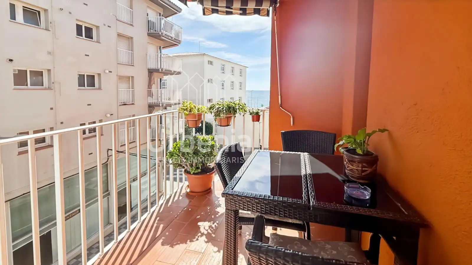 Terrasse von Wohnung zum Verkauf in Blanes mit Klimaanlage, Heizung und Terrasse