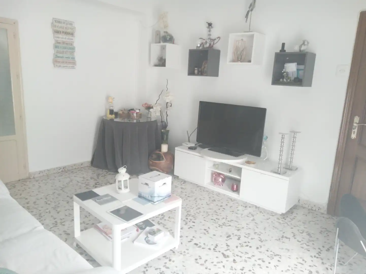 Living room of Flat for sale in Murcia  with Air Conditioner, Terrace and Oven