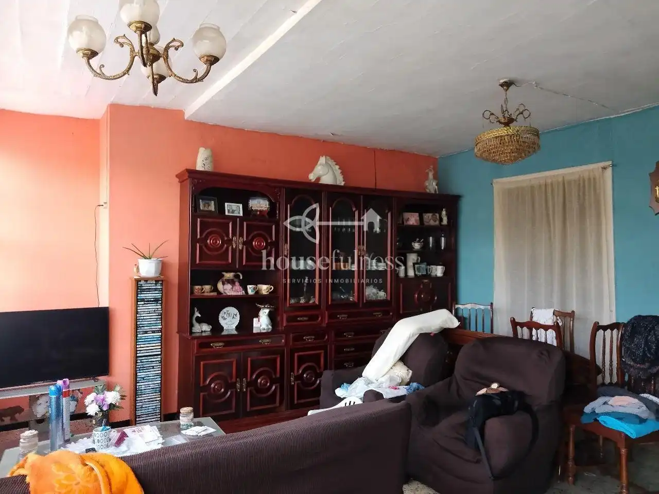 Sala d'estar de Casa o xalet en venda en Neda amb Calefacció, Jardí privat i Terrassa