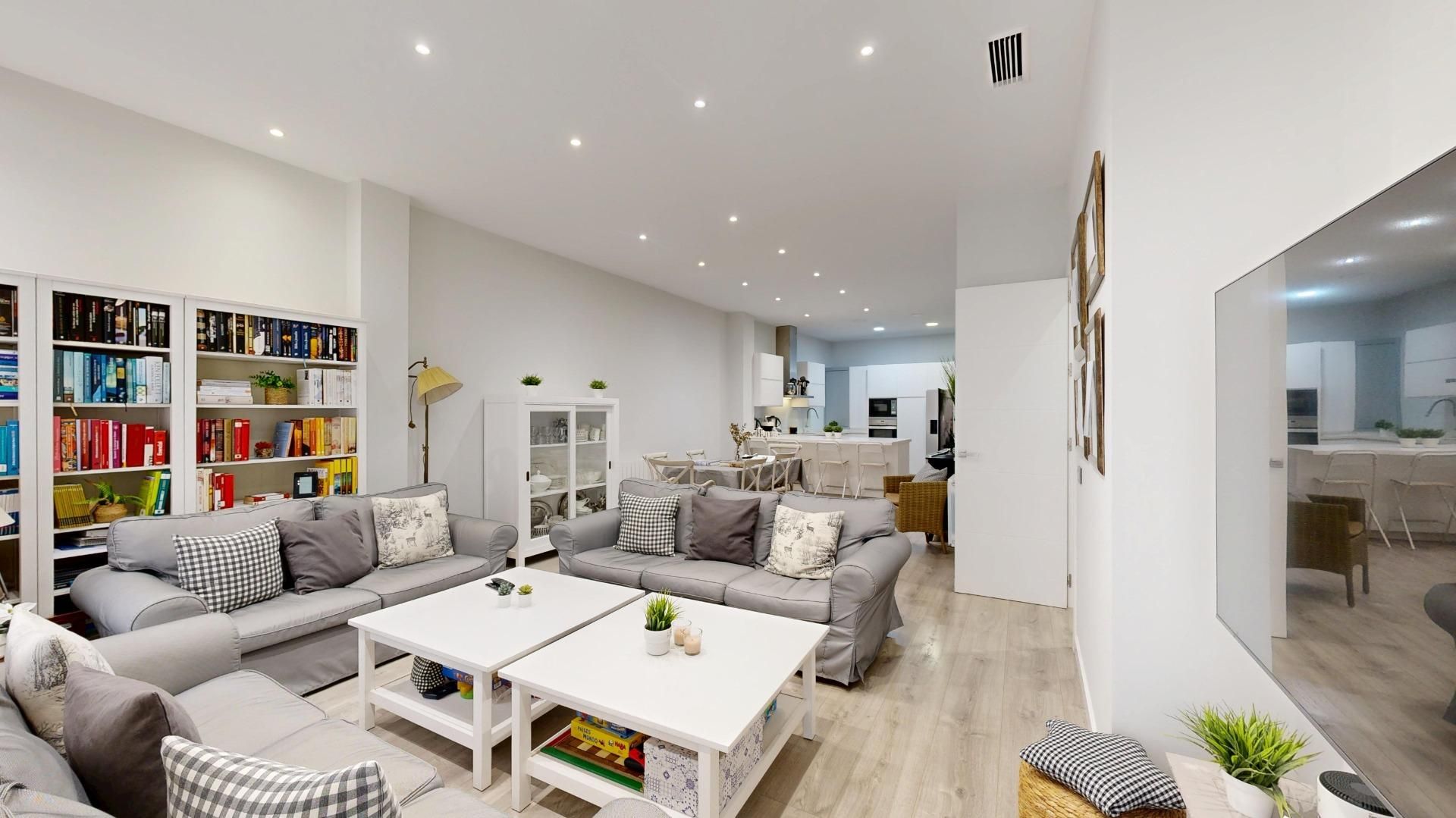 Living room of Flat for sale in Cartagena  with Air Conditioner, Heating and Balcony