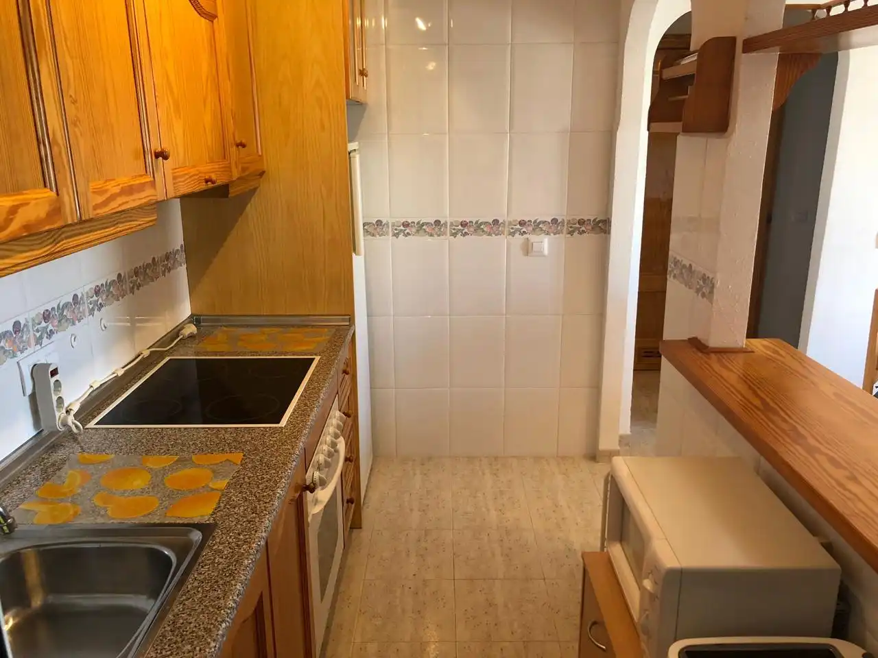 Küche von Wohnung zur Miete in Vera mit Klimaanlage, Terrasse und Möbliert