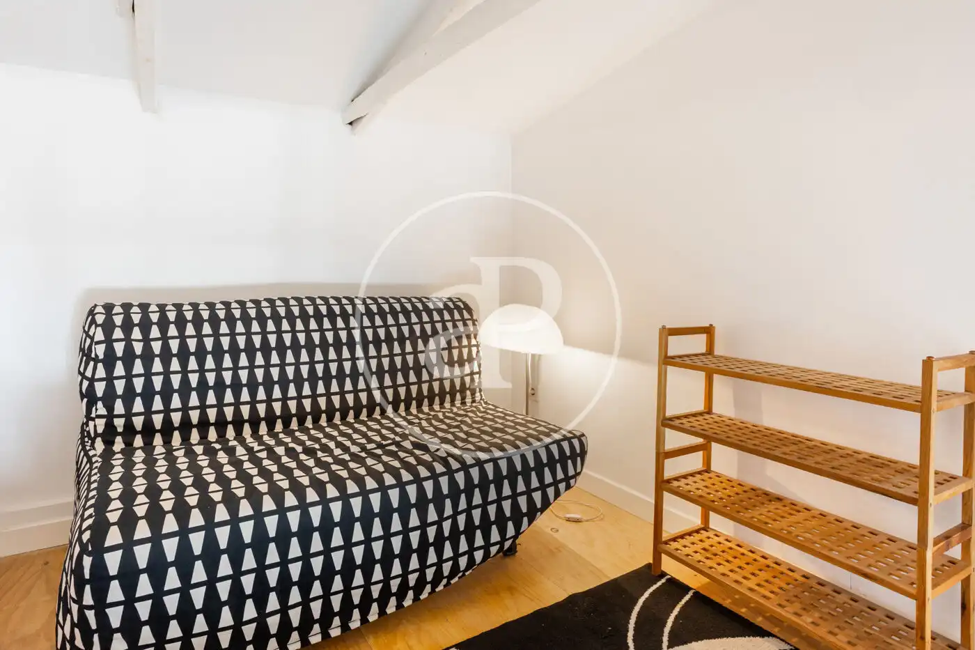 Bedroom of Attic for sale in Valencia  with Heating, Terrace and Furnished