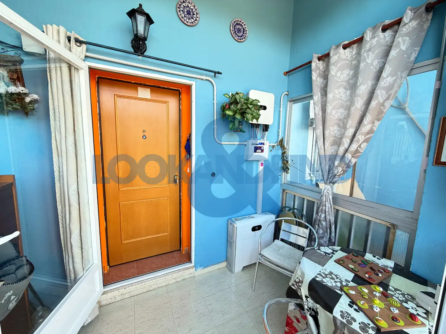 Balcony of Houses for sale in Hita  with Air Conditioner, Heating and Private garden