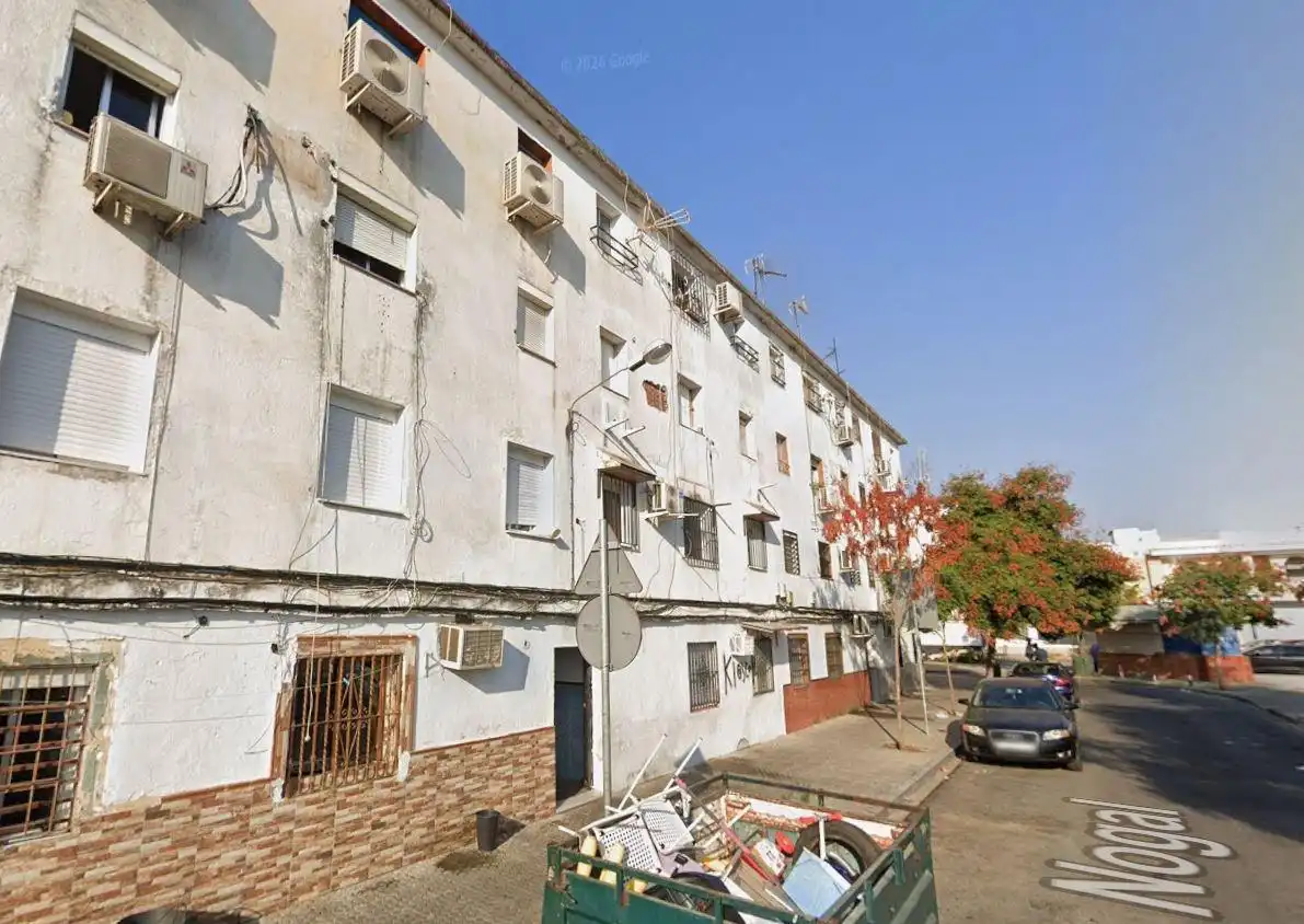 Vista exterior de Piso en venta en Sevilla