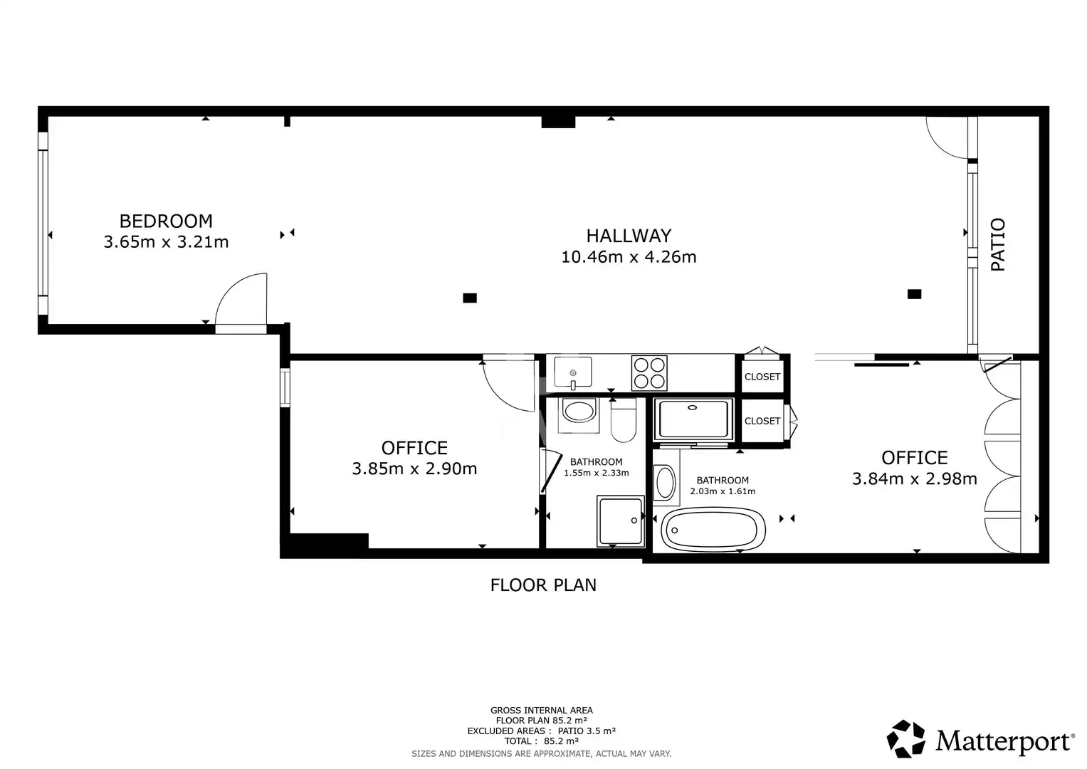 Flat for sale in Madrid  with Heating and Balcony