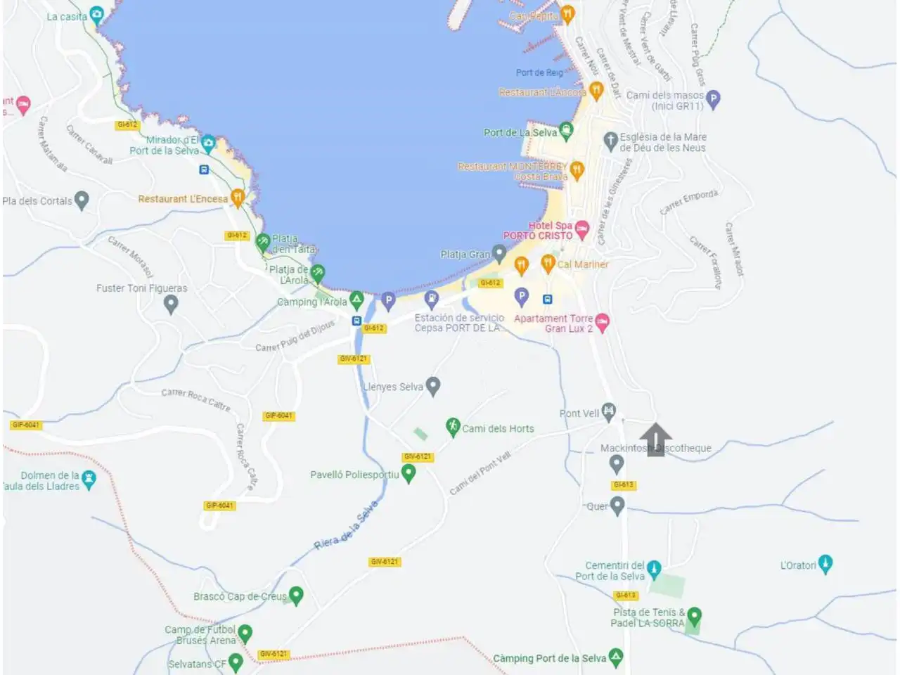 Außenansicht von Residential zum Verkauf in El Port de la Selva