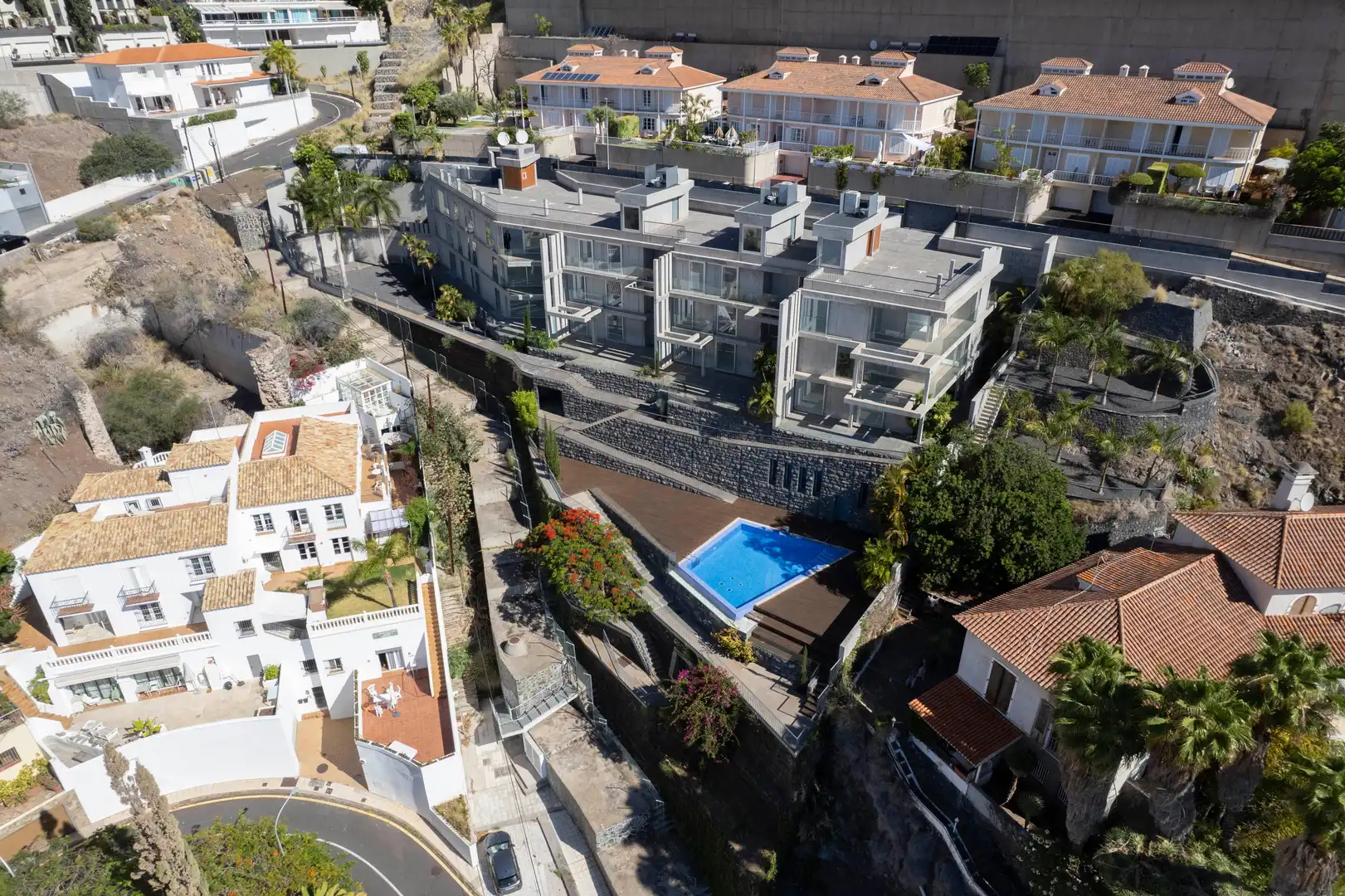 Vista exterior de Casa adosada en venda en Santa Cruz de Tenerife