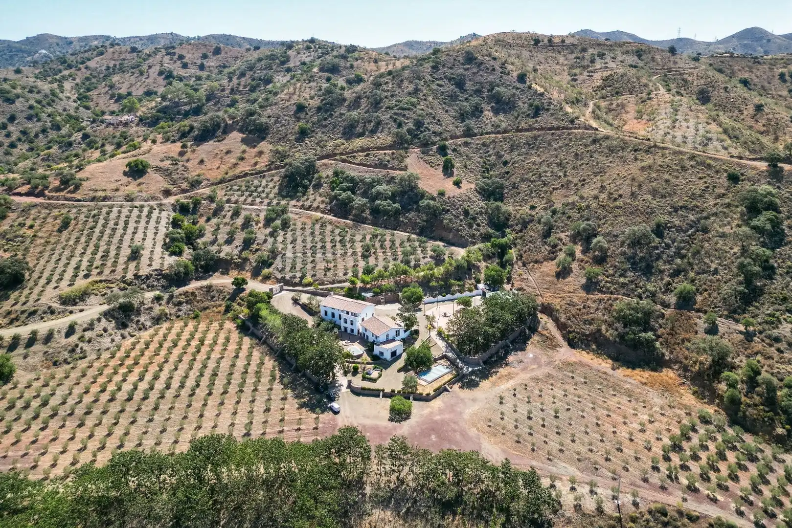 Jardí de Finca rústica en venda en Málaga amb Terrassa