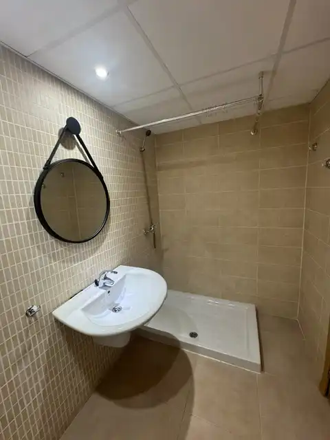 Bathroom of Flat for sale in L'Alcora  with Air Conditioner, Parquet flooring and Furnished
